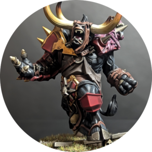 Grashnak Blackhoof Chaos Blood Bowl Star Player Painted By Mighty Blow Studio