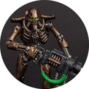 Necron Warrior Painted By Mighty Blow Studio